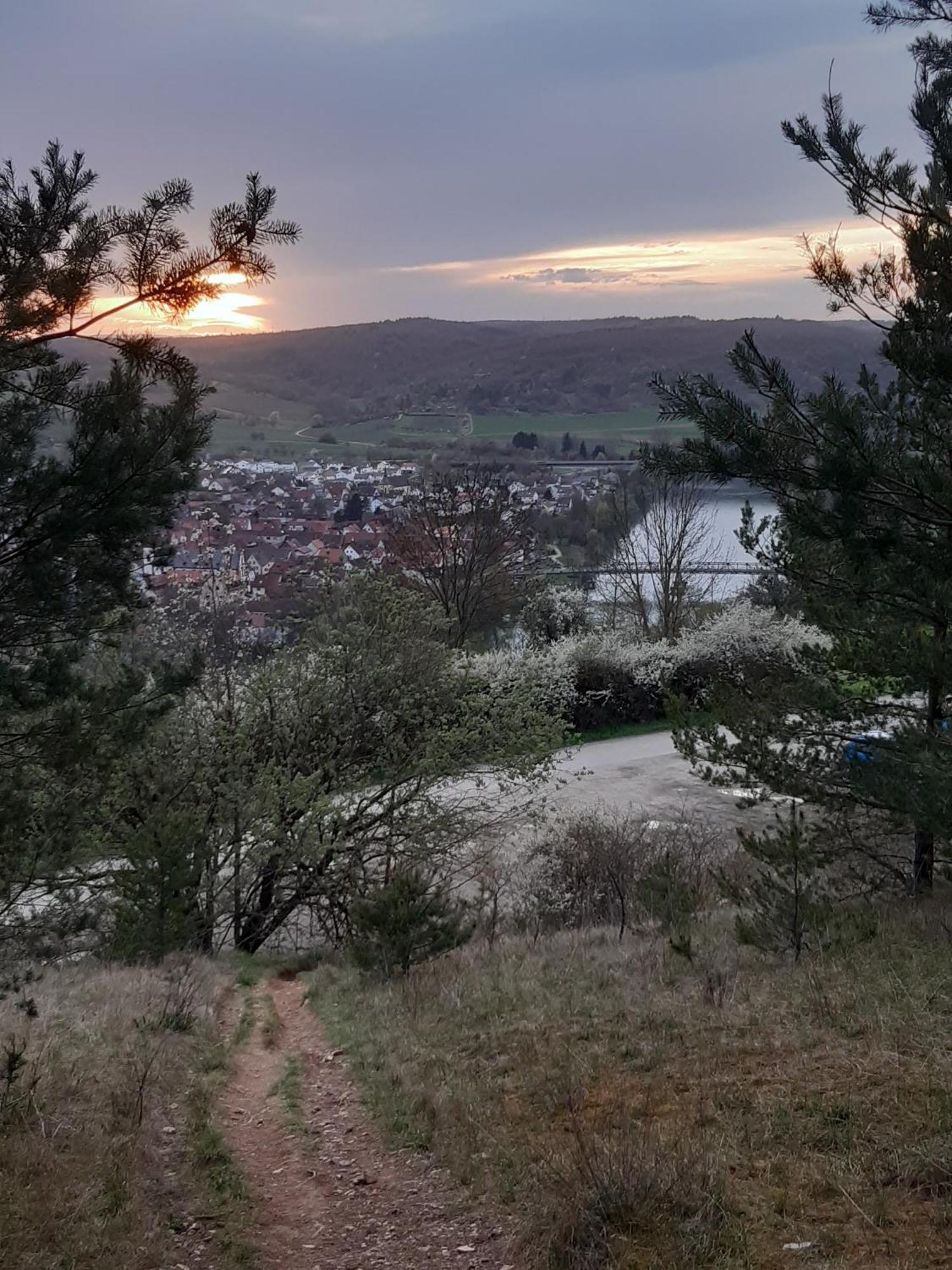 Ferienhaus An Der Hoeh' Zellingen Buitenkant foto